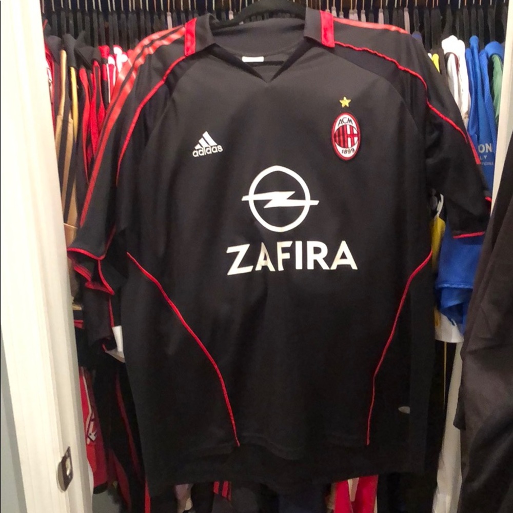 Adidas ac Milan black kaka jersey